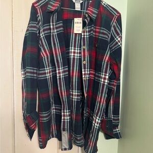 Duluth Trading Co Multicolor Flannel Shirt